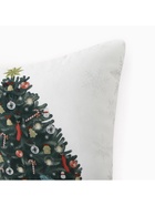 Подушка декоративная новогодняя «Этель. Елочка с подарками», 40×40 см, велюр - Фото 7