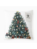 Подушка декоративная новогодняя «Этель. Елочка с подарками», 40×40 см, велюр 10454181