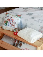 Подушка декоративная новогодняя «Этель С Новым Годом», 40×40 см, велюр - Фото 3