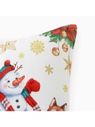 Подушка декоративная новогодняя «Этель С Новым Годом», 40×40 см, велюр - Фото 5