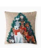 Подушка декоративная новогодняя «Этель. Счастливого Нового Года», 40×40 см, велюр - Фото 2