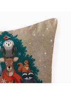 Подушка декоративная новогодняя «Этель. Счастливого Нового Года», 40×40 см, велюр - Фото 3