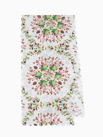 Дорожка Доляна «Хвойный узор» 40×145 см, 100% п/э, 140 г/м²