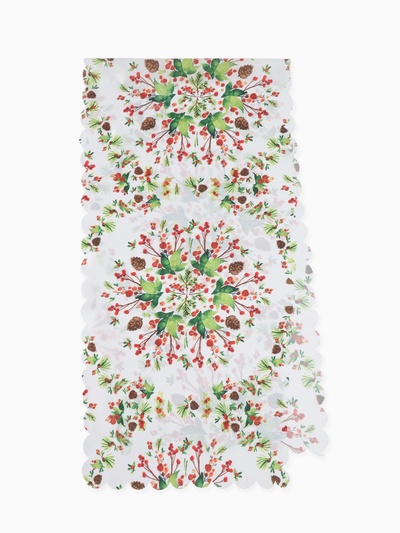 Дорожка Доляна «Хвойный узор» 40×145 см, 100% п/э, 140 г/м²