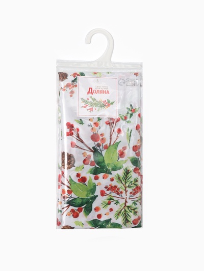 Дорожка Доляна «Хвойный узор» 40×145 см, 100% п/э, 140 г/м²