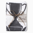 Набор кухонных полотенец «Доляна. Муж», 35×60 см,2 шт., 100% хлопок, 160 г/м² - Фото 8