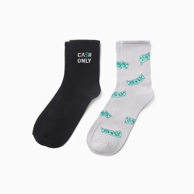 Носки мужские KAFTAN Cash, р. 41-44 (27-29 см), набор 2 пары