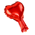 Воздушный шар фольгированный 5" «Сердце», красный - Фото 2