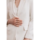 Кольцо с жемчугом «Тренд» бусина, цвет золото, размер 16 10471945