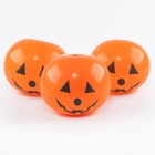 Воздушный шар латексный на Хэллоуин 12" «Тыква со светом», под воздух - Фото 3