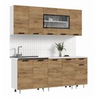 Кухня «Рио NEW», 2000 мм, цвет дуб крафт/антарес столешница - Фото 1