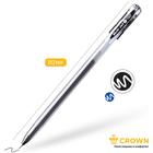 Ручка гелевая Crown Multi, стандартная, узел-игла 0,4 мм, одноразовая, чёрная - Фото 4