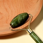 Массажёр - роллер «Гуаша», 14×5.8 см, цвет зелёный - Фото 2