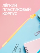 Ручка-прикол Calligrata «Капибара», синий стержень, гелевая, МИКС - Фото 4