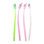 Ручка-прикол Calligrata «Зайчик», синий стержень, гелевая, МИКС - Фото 5