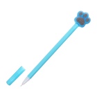 Ручка гелевая-прикол, синий стержень, Кошачьи лапки МИКС (12 шт) - фото 809445543