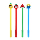 Ручка-прикол Calligrata «Фрукты/Ягоды», синий стержень, гелевая, МИКС - Фото 5