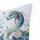 Подушка декоративная новогодняя «Гранд-Стиль. Змея», 35×35 см, габардин 160 г/м - Фото 2