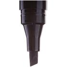 Маркер перманентный Crown Multi Marker, 5.0-1.0 мм, скошенный, чёрный - Фото 5