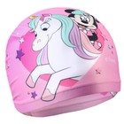 Набор детский для купания «Минни Маус», шапочка, очки для плавания, мешок - Фото 4