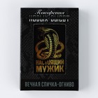 Вечные новогодние спички «Новый год: Настоящий мужик», 7 х 4 х 1 см 10330864 - фото 13285154