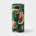 Салфетки бумажные в тубусе «Новый год! Елочные игрушки», 50 шт, двухслойные - Фото 2