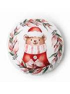 Подушка декоративная новогодняя «Этель. Мишутка» 32×32 см - Фото 5