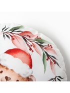 Подушка декоративная новогодняя «Этель. Мишутка» 32×32 см - Фото 6