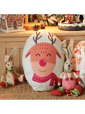 Подушка декоративная новогодняя «Этель. Christmas deer» 28×37 см