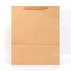 Пакет крафт без печати, 43.5×53×18 см 210 г - Фото 3