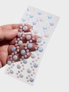 Жемчуг самоклеящийся, с голографией, набор 125 шт. на листе - Фото 4