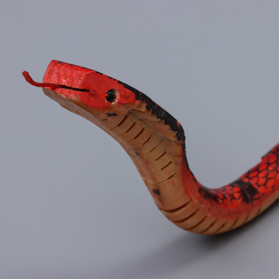 Деревянная игрушка «Змея Кобра», 60×2×2 см