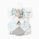 Плед детский с игрушкой «Крошка Я. Слоник» 75×90 см, голубой - Фото 9