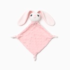 Плед детский с игрушкой «Крошка Я. Зайка» 75×90 см, розовый - Фото 8