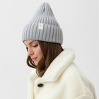 Шапка женская MIST,серый, р. 56 - фото 25500412