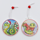 Елочные игрушки в деревянной подарочной упаковке, 12 шт. - Фото 4