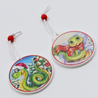 Елочные игрушки в деревянной подарочной упаковке, 12 шт. - Фото 5