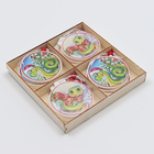 Елочные игрушки в деревянной подарочной упаковке, 12 шт. - Фото 10