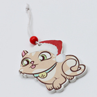 Елочные игрушки в деревянной подарочной упаковке 12 шт., 13×13×2 см - Фото 7