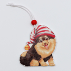 Елочные игрушки в деревянной подарочной упаковке, 12 шт., 13×13×2 см - Фото 6