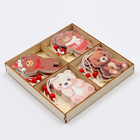 Елочные игрушки в деревянной подарочной упаковке, 12 шт., 13×13×2 см - Фото 2