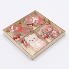 Елочные игрушки в деревянной подарочной упаковке, 12 шт., 13×13×2 см - Фото 10