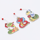 Елочные игрушки в деревянной подарочной упаковке, 9 шт. - Фото 5