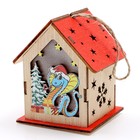 Декор с подсветкой «Волшебный дом», 6.5×6.5×8.5 см - Фото 2