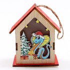 Декор с подсветкой «Волшебный дом», 6.5×6.5×8.5 см - Фото 3