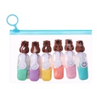 Набор маркеров текстовыделителей 6 штук 6 цветов, в пенале на молнии Капибары - Фото 5