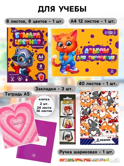 Набор первоклассника в рюкзаке, Your way