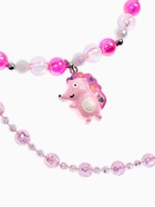 Детский подарочный набор «Выбражулька. Влюблённый единорог», 10 предметов: кольца, бусы, браслеты, клипсы, резинки, розовый 10705656