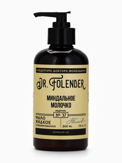 Мыло для рук, 300 мл, аромат миндального молочка, DR.FOLENDER