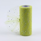 Фатин с блёстками, 15 см, 23±1 м, 11±1 г/м², жёлтый №57 - Фото 1